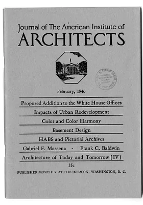 Article from the Journal of the American Institute of Architects