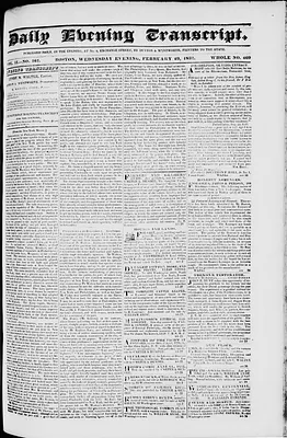 Daily Evening Transcript