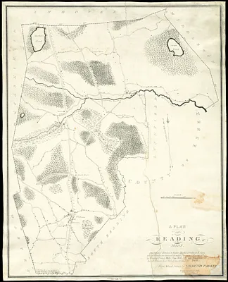 Plan of Reading, Mass