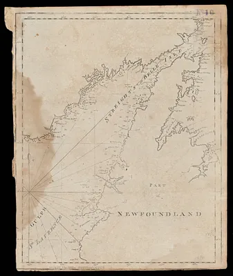 Chart of the streights of Belle Isle