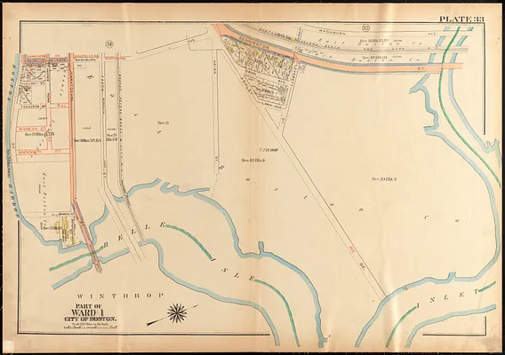 Atlas of the city of Boston, Charlestown and East Boston