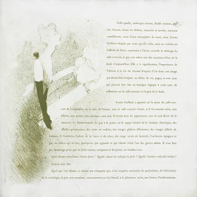 Yvette Guilbert-French Series:  No. 2
