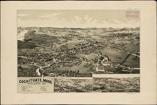 Cochituate, Mass. and North Natick, 1887
