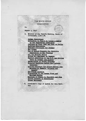 File Unit List - Minutes of the Twelfth Meeting of the Heads of Government