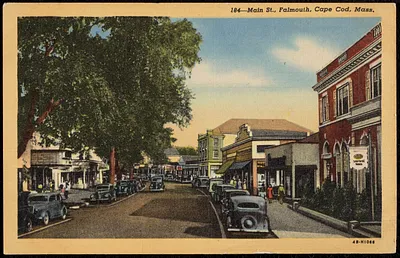 Main St., Falmouth, Cape Cod, Mass.