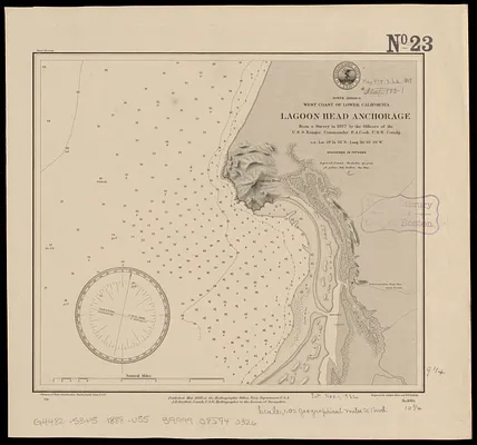 North America, west coast of lower California, Lagoon Head Anchorage