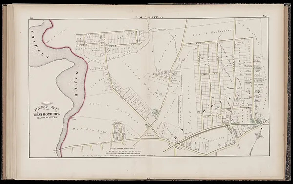 Atlas of the county of Suffolk, Massachusetts : vol. 5th, West Roxbury, now ward 17, Boston : from actual survey & official records