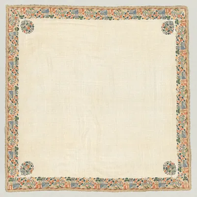 Embroidered head scarf