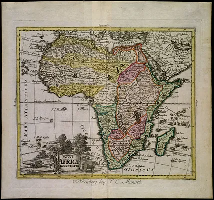 Nouae Africae delineatio