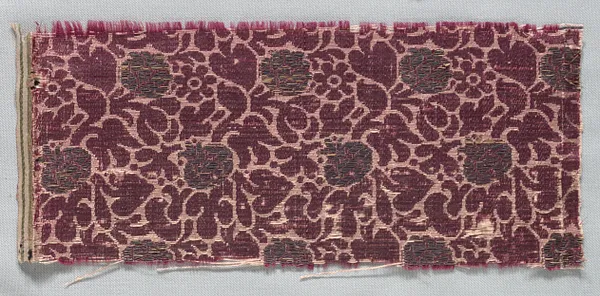 Brocaded Textile Fragment