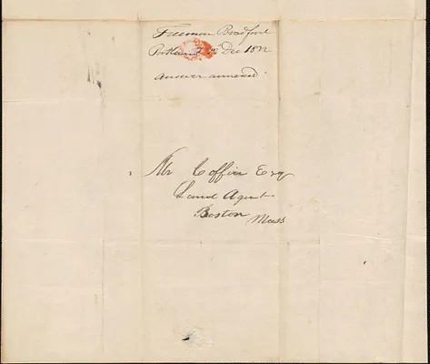 Freeman Bradford to George Coffin, 13 December 1832