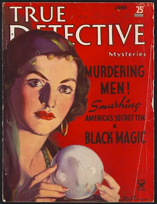 Herbert Brutus Ehrmann Papers, 1906-1970. Sacco-Vanzetti. True Detective: June 1935 issue of magazine. Box 15, Folder 1, Harvard Law School Library, Historical & Special Collections