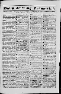 Daily Evening Transcript