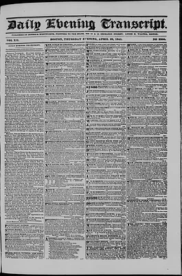 Daily Evening Transcript
