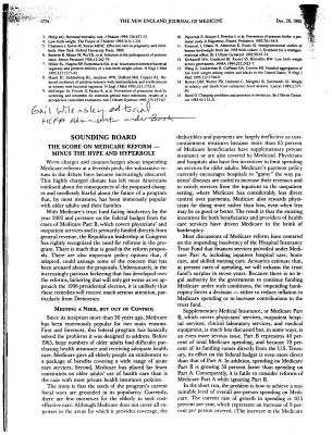 Medicare Articles