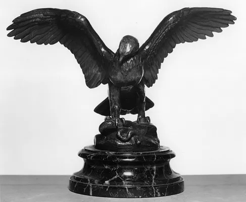 Eagle Carrying Off a Snake