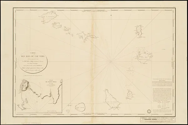 Carte des Isles du Cap Verd