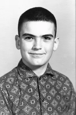 Young Boy Smiling, Cedar Falls, 1957