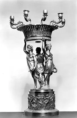 Candelabrum from a Garniture