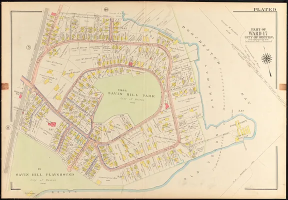 Atlas of the city of Boston, Dorchester