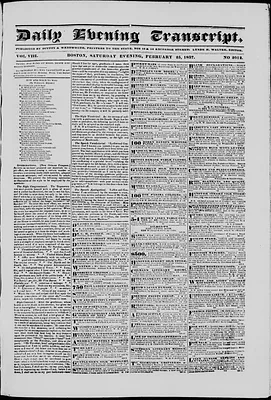 Daily Evening Transcript