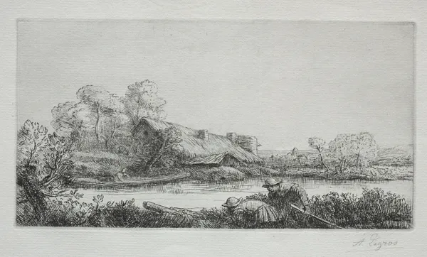 The Farm on the River (La Ferme Sur La Rivière: Effet Du Soir)