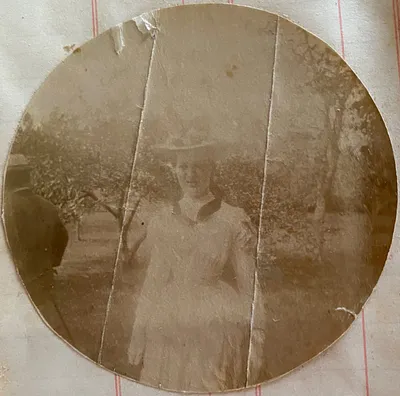 Unidentified young woman