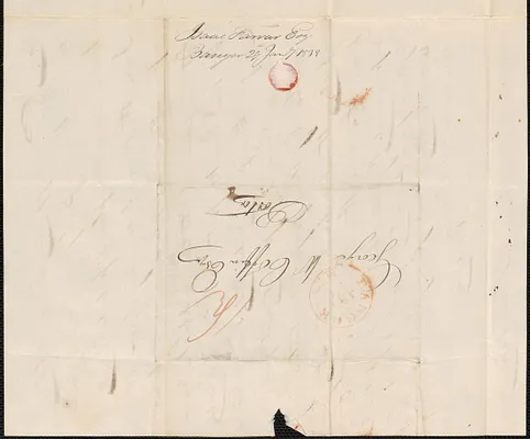 Isaac Farrar to George Coffin, 29 January 1838