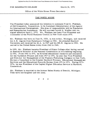 Pinkham, Fred O. [Biography]