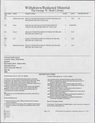 [Enron Materials 2001] [2]