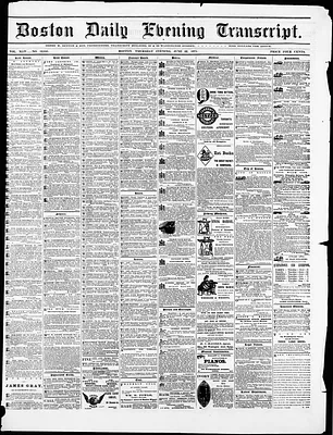 Boston Daily Evening Transcript