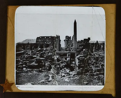 Photograph of the Temple of Karnak