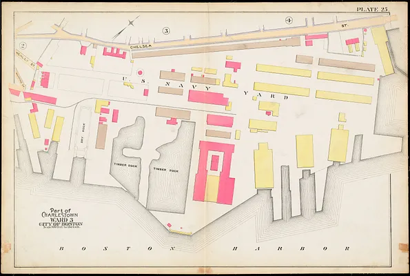 Atlas of the city of Boston : Charlestown