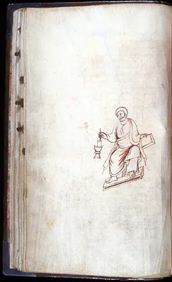 Leaf from Gospels