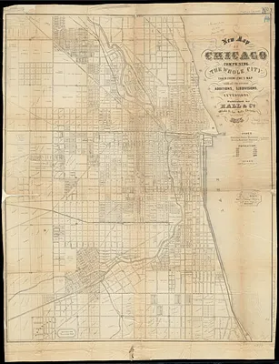 New map of Chicago