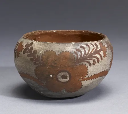 Bowl with Flower Motif