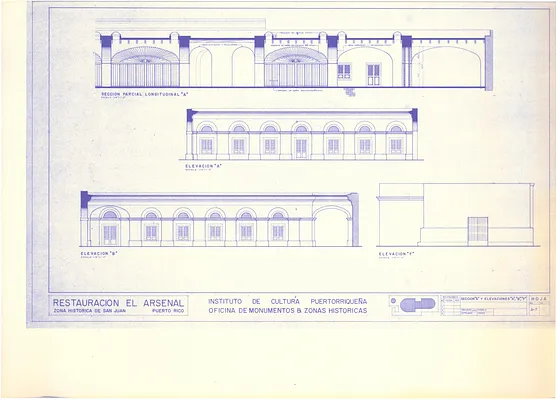 Restauracion [Restoration]: El Arsenal, Sheet A-7-11