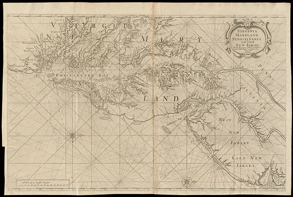 Virginia, Maryland, Pennsilvania, east & west New Jarsey