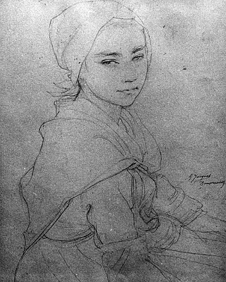 Breton Peasant Girl