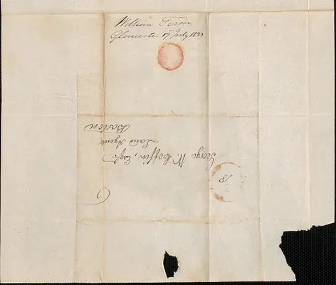 William Ferson to George Coffin, 17 July 1833