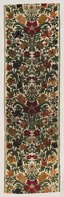 Length of Floral Velvet