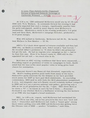 News Summaries - June 1972 [3 of 6]