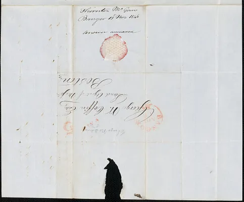 Thornton McGaw to George Coffin,  18 November 1846