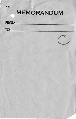 Memorandum Note
