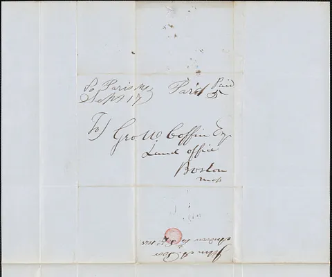 John A. Poor to George Coffin, 16 September 1845