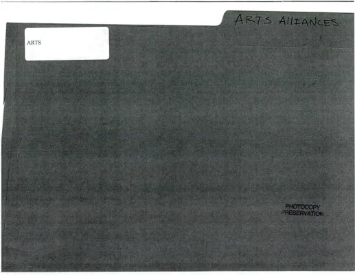 Arts Alliances [1]