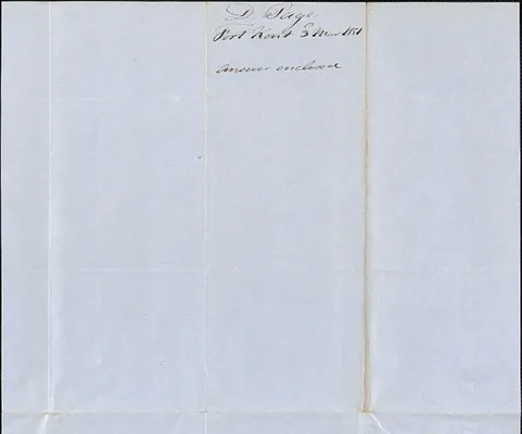 D. Page to George Coffin, 3 March 1851