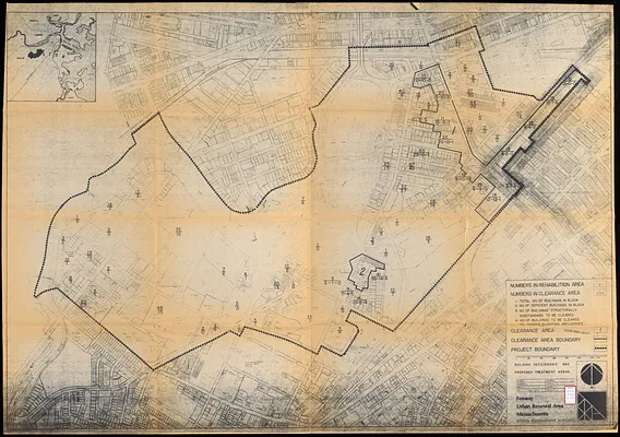 Fenway urban renewal area Massachusetts
