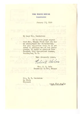 Correspondence Between Maud Henderson and Edith Helm