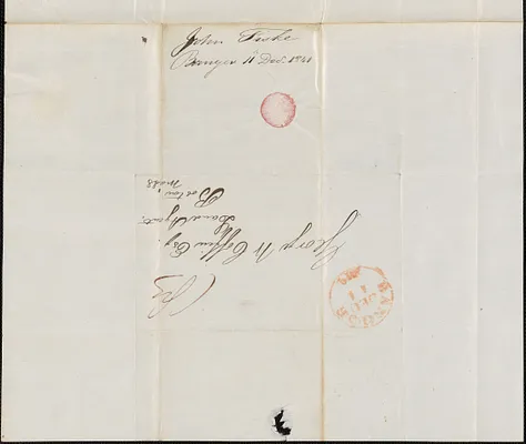 John Fiske to George Coffin, 11 December 1841